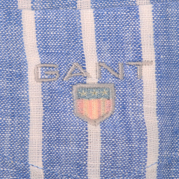 Gant Mens Blue Gant A.P. Hampton Linen COBD80 LS Shirt  main image