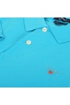 Gant Mens Blue S/S Pique Rugger Polo