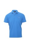 Gant Mens Blue S/S Pique Rugger Polo