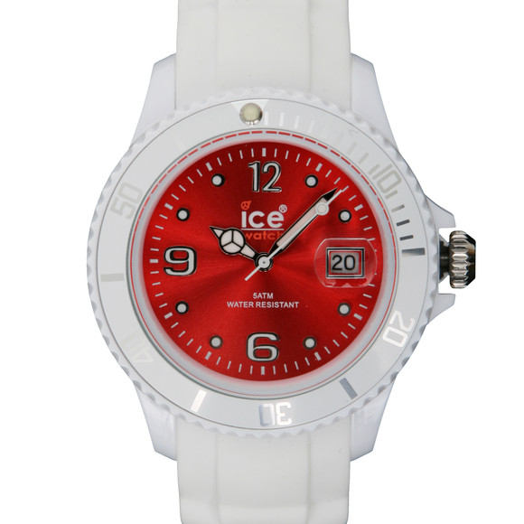 Ice-Watch Unisex White Ice-Watch White/Red Sili Watch main image