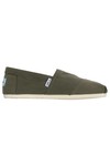 Toms Mens Green Classic Canvas Espadrilles