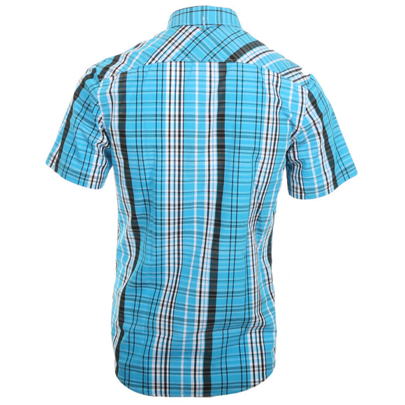 Lacoste Live Mens Blue Lacoste L!ve CH5216 Check Shirt SS #2