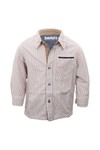 Timberland Boys White Timberland T05C66 Stripe Shirt