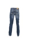 Nudie Jeans Mens Blue Nudie Grim Tim Slub Ecru Jeans