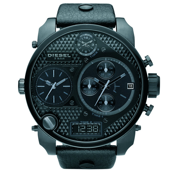 Diesel Mens Black Diesel DZ7193 Mr Daddy X Large Chrono Watch main image