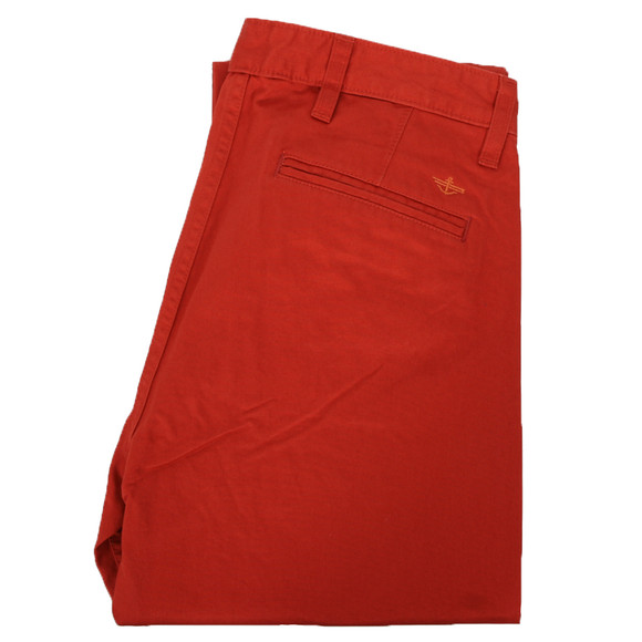 Dockers Mens Orange Alpha Khaki Tapered Chino main image