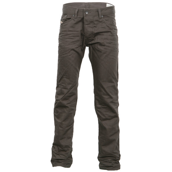Diesel Mens Grey Diesel Darron Grey 8QU Tapered Jean main image