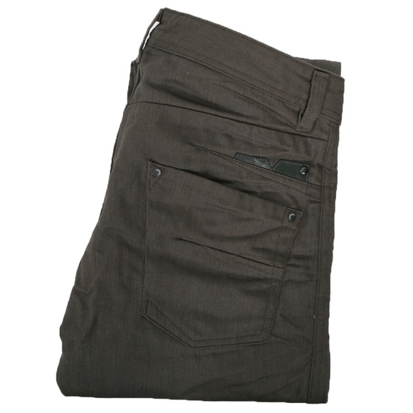 Diesel Mens Grey Diesel Darron Grey 8QU Tapered Jean main image