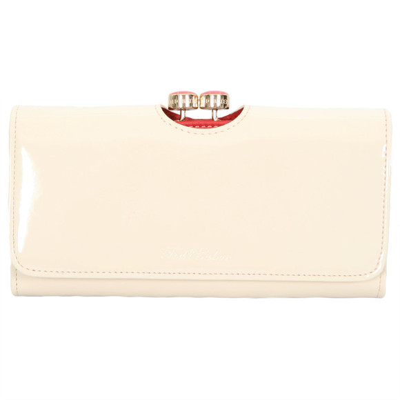 Ted Baker Womens Beige Ted Baker Maggye Bow Bobble Matinee Purse #1