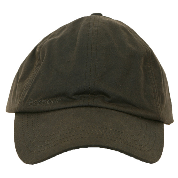 Barbour Lifestyle Mens Green Wax Sports Cap main image