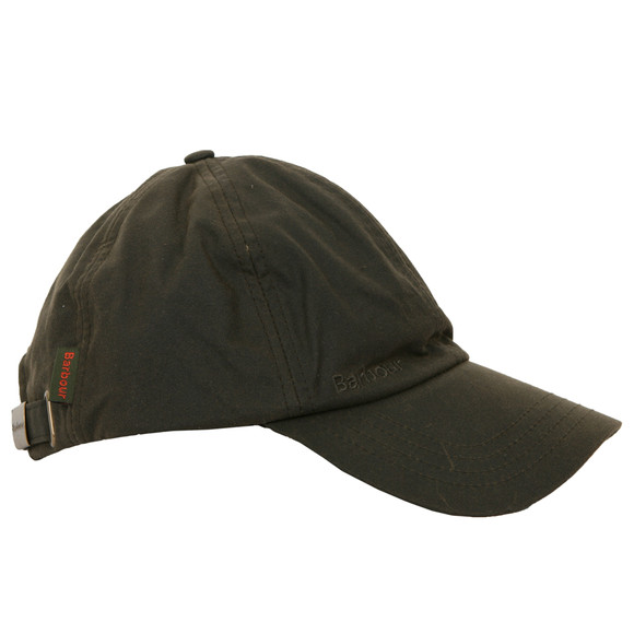 Barbour Lifestyle Mens Green Wax Sports Cap main image