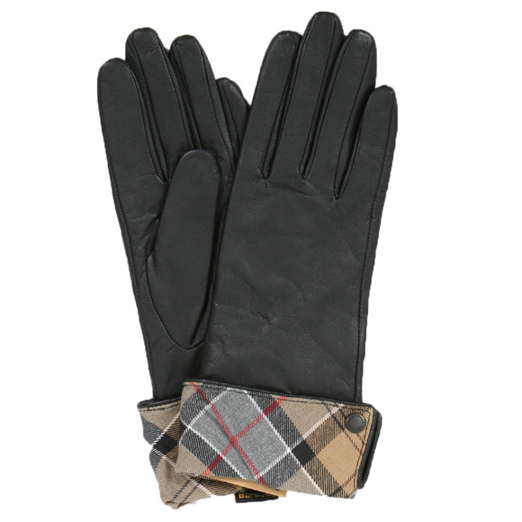 Barbour Lifestyle Womens Black Barbour Lady Jane Leather Glove  #2