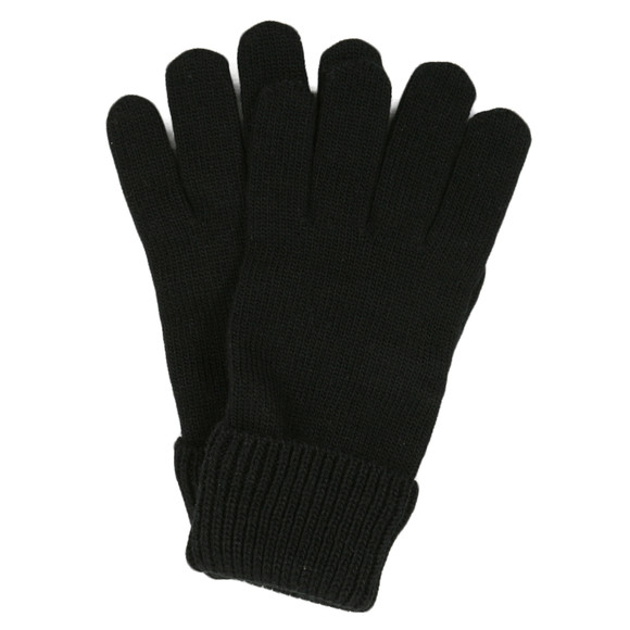 Lacoste Mens Black Lacoste RV0262 Wool Gloves  #2