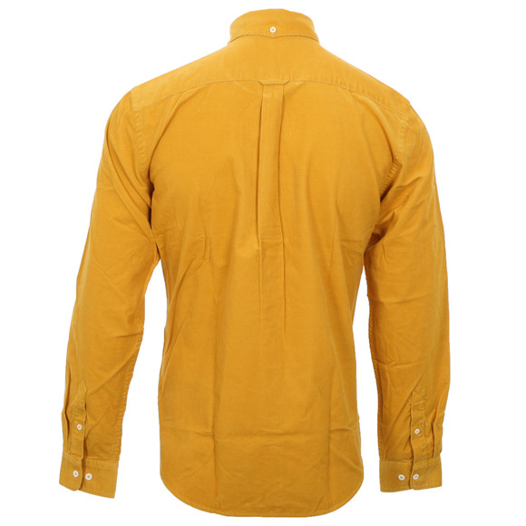 Lacoste Live Mens Yellow Lacoste L!ve CH5222 Cord Shirt #2