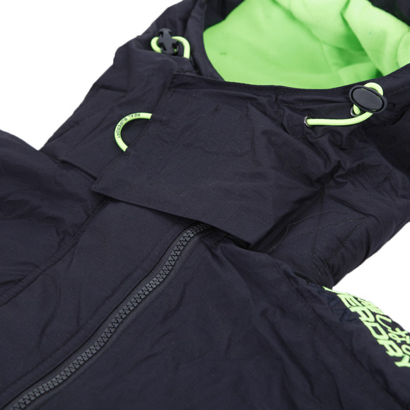 Superdry Mens Blue Superdry Hooded Arctic Pop Zip Windcheater main image