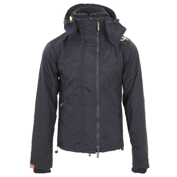 Superdry Mens Blue Superdry Hooded Arctic Pop Zip Windcheater main image