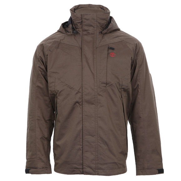 Timberland Mens Brown Timberland Benton 3 In 1 Jacket  main image