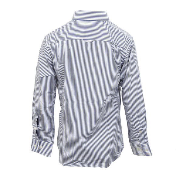 Gant Boys Blue Gant The Banker Long Sleeve Stripe Shirt main image