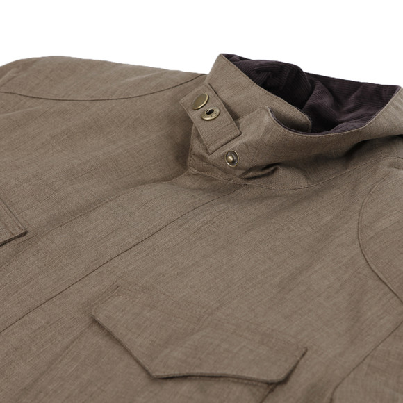 Barbour Lifestyle Mens Green Barbour Hardwick Waterproof Jacket main image