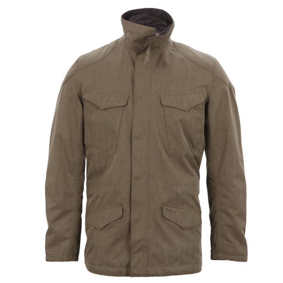 Barbour Lifestyle Mens Green Barbour Hardwick Waterproof Jacket main image