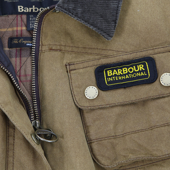 Barbour Lifestyle Womens Brown Barbour Hailwood Wax Jacket main image