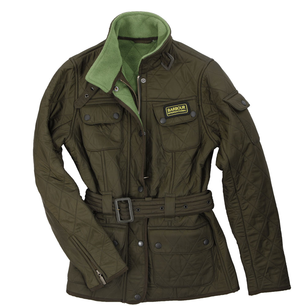 Barbour International Polarquilt Olive 