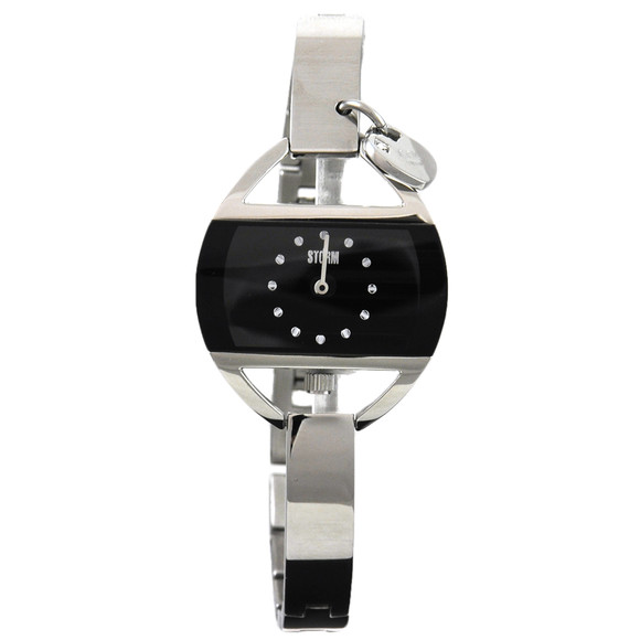 Storm Womens Black Temptress Charm Watch #3