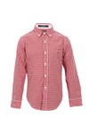 Gant Boys Red Gant Boys The Gingham Button Down Shirt
