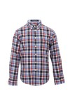 Gant Boys Red Gant Boys M.M. Laundered Poplin Check Shirt