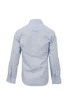 Gant Boys Blue Gant Boys M.M. Long Beach Poplin Stripe Shirt