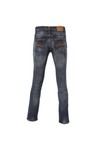 Nudie Jeans Mens Blue Nudie Grim Tim Organic Crushed Jeans