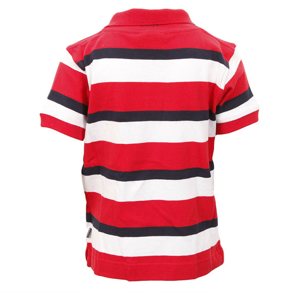 Gant Boys Red Gant M.M. Boys Blockstriped Rugger Polo main image