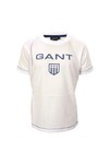 Gant Boys White Gant M.M. Shield Crew Tee in White
