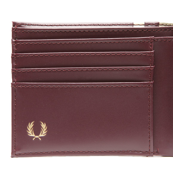 Fred Perry Mens Brown Billfold Wallet #4