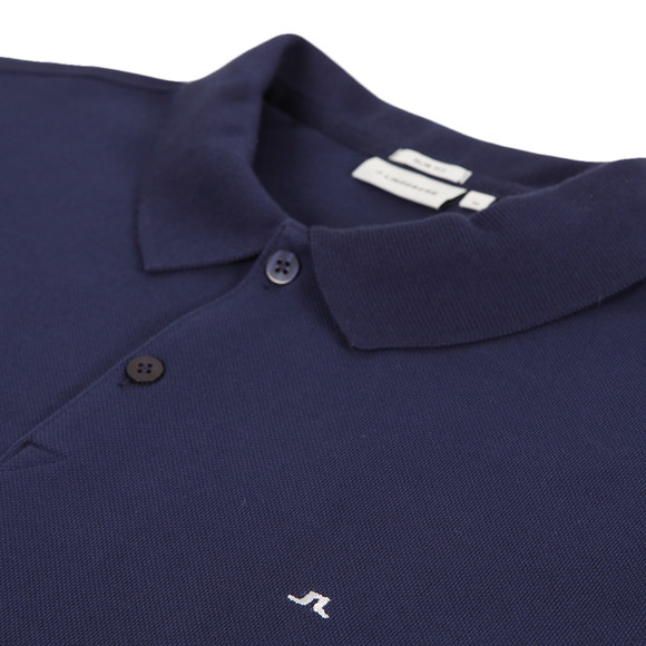 J.Lindeberg Mens Blue J Lindeberg Rubi Blue/Puple Plain Polo #3