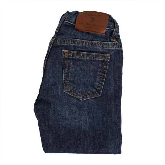 Gant Boys Blue Gant Boys M.M. 5 Pocket Jean main image
