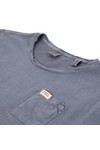 Scotch & Soda Mens Purple Scotch & Soda Purple Heavy Sprayed Vintage Tee
