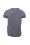 Scotch & Soda Mens Purple Scotch & Soda Purple Heavy Sprayed Vintage Tee