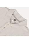 G-Star Mens Beige G-Star Art Gilera Pocket Polo
