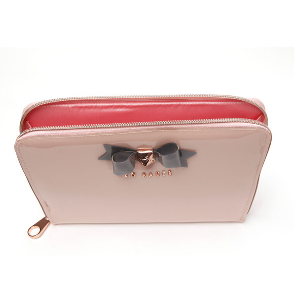 Ted Baker Womens Pink Ted Baker Apcon Bow Icon I Pad Case #2