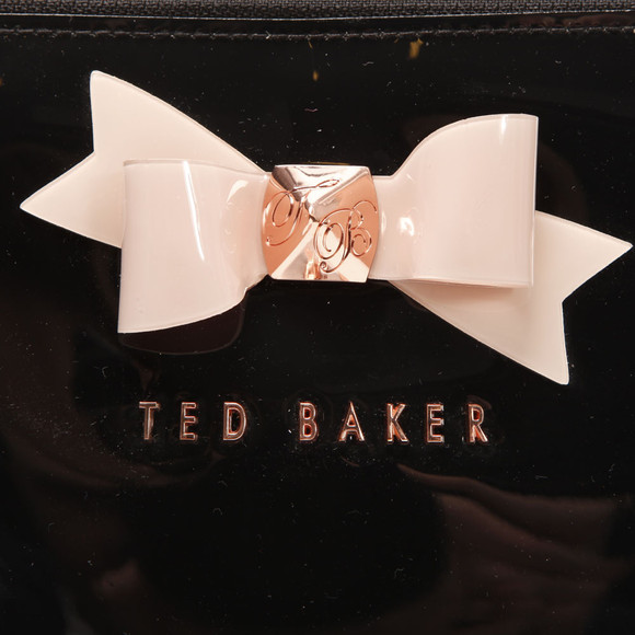Ted Baker Womens Black Ted Baker Apcon Bow Icon I Pad Case #4