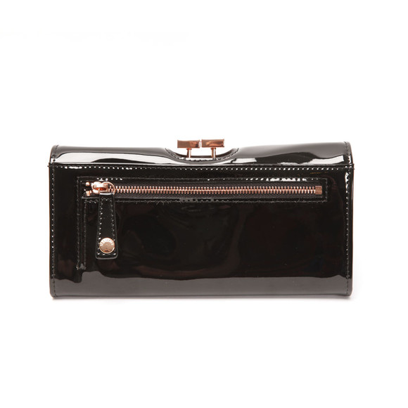 Ted Baker Womens Black Ted Baker Rika TB Enamel Boble Matinee Purse main image