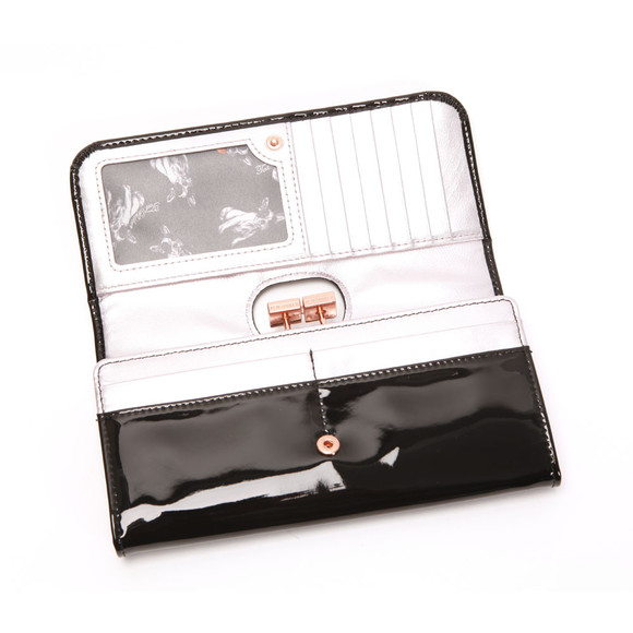 Ted Baker Womens Black Ted Baker Rika TB Enamel Boble Matinee Purse main image