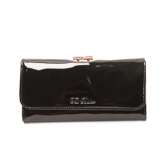 Ted Baker Womens Black Ted Baker Rika TB Enamel Boble Matinee Purse main image