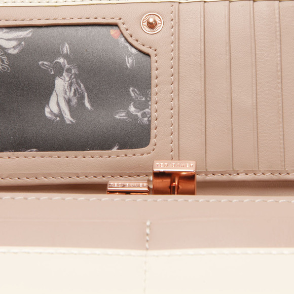 Ted Baker Womens Off-White Ted Baker Rika TB Enamel Boble Matinee Purse #2